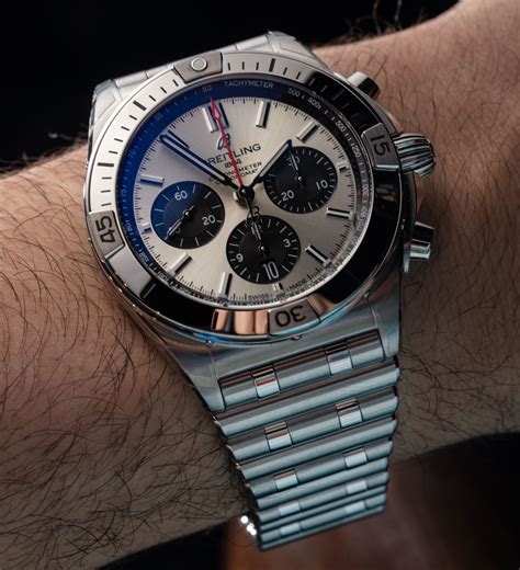 how to use breitling chronograph